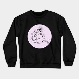 flawer women Crewneck Sweatshirt